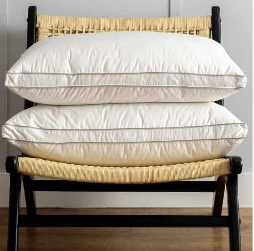 Quilted Pillows Pack of 2 Hotel Quality Bounce Back Deep Filled Pillows 29 x 19''